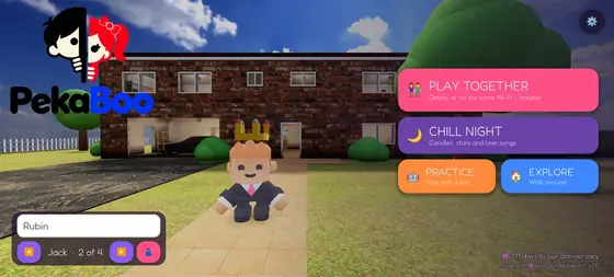 The main menu